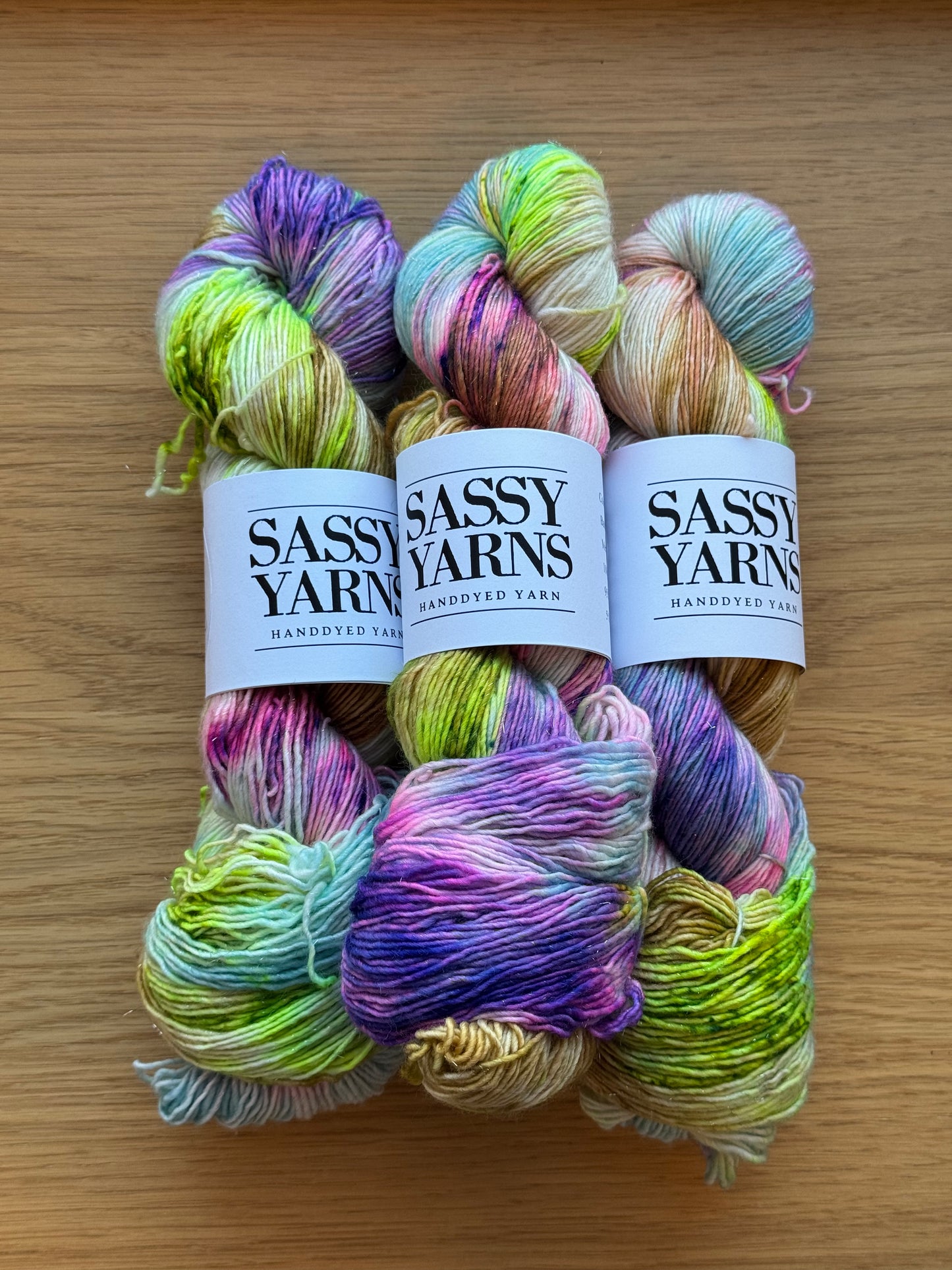 Merino Singles glitter - Fantasi