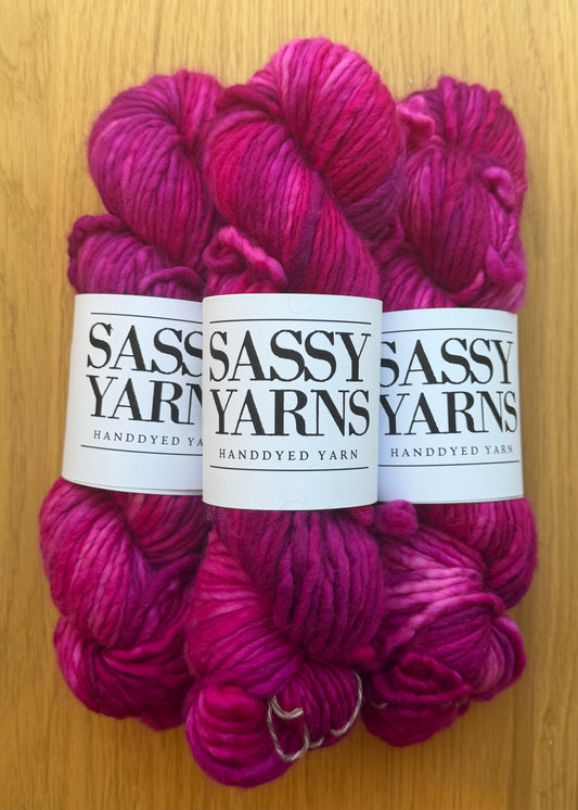 Chunky Singles  - Fuchsia