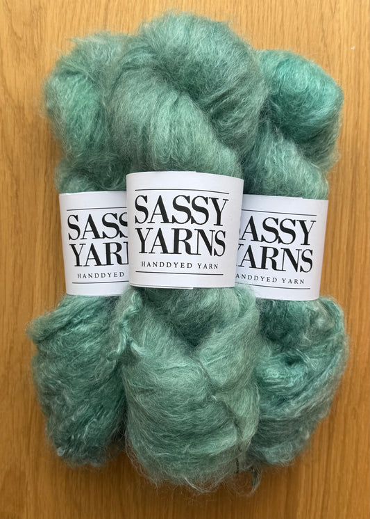 Chunky/fed Mohair - Malakit