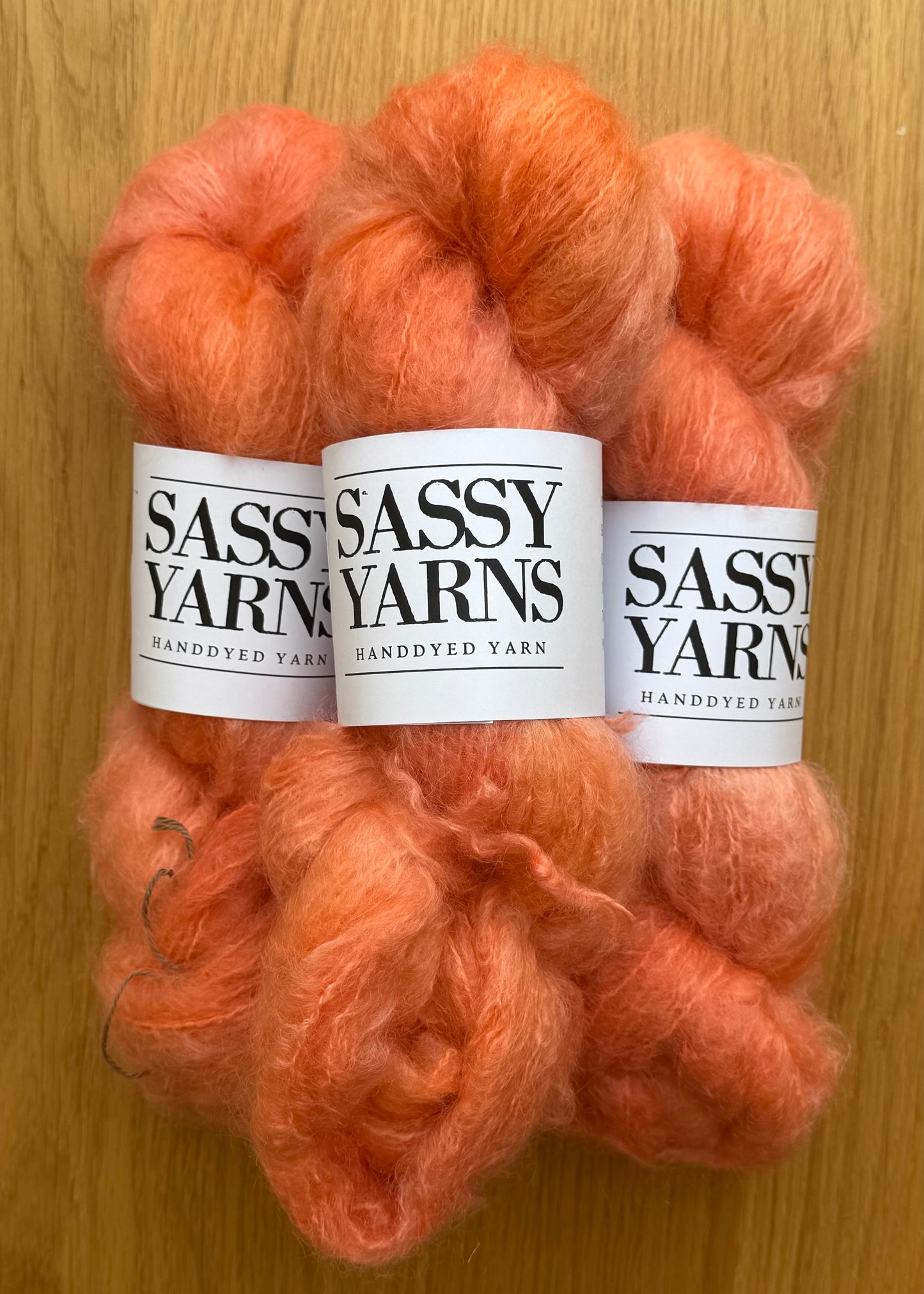 Chunky/fed Mohair - Koral