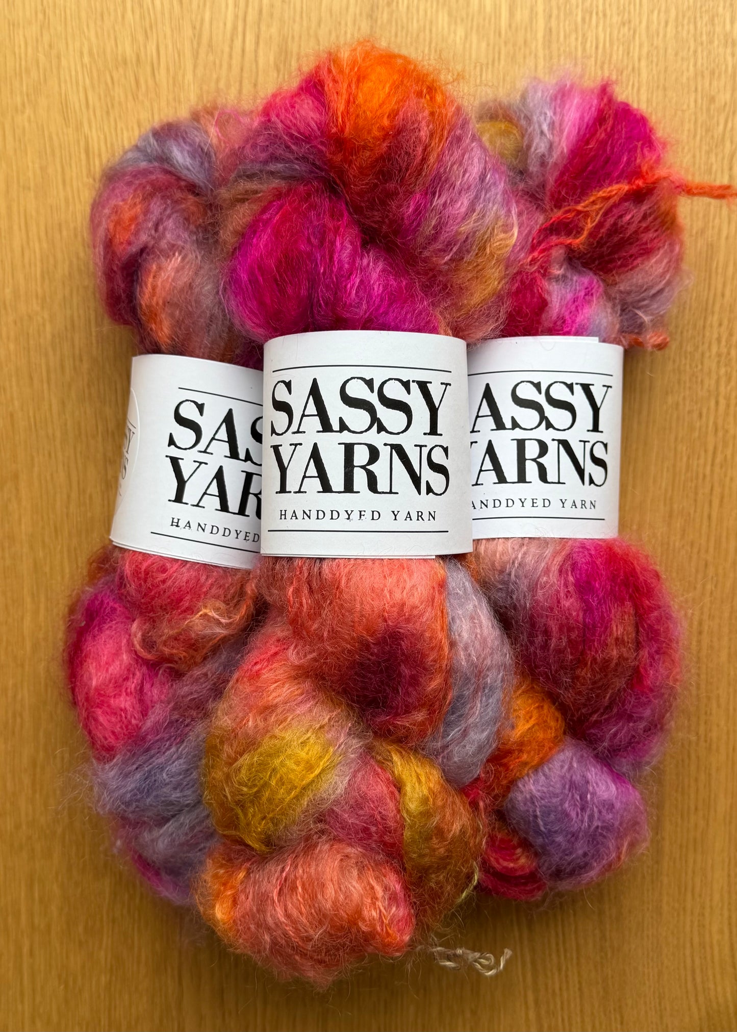 Chunky/fed Mohair - Sorbet