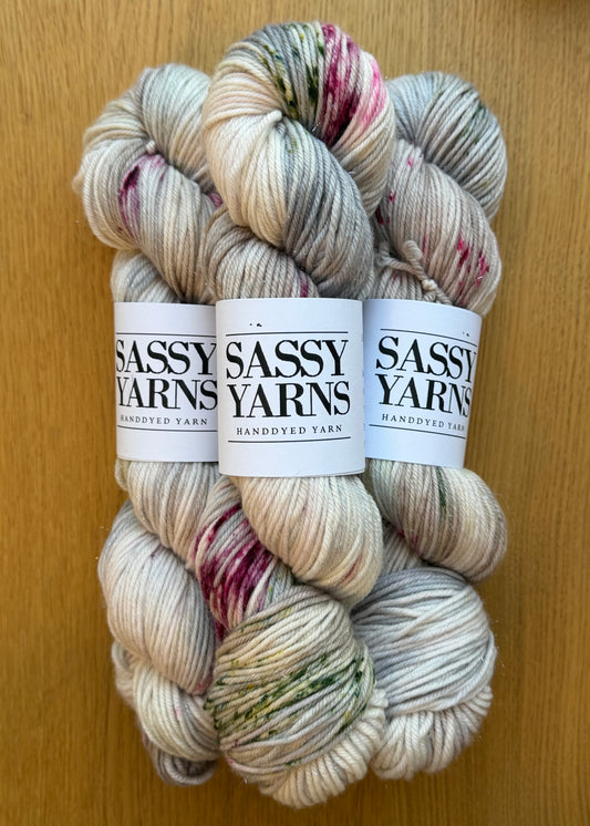 Merino Glitter Sock DK - Vejkant