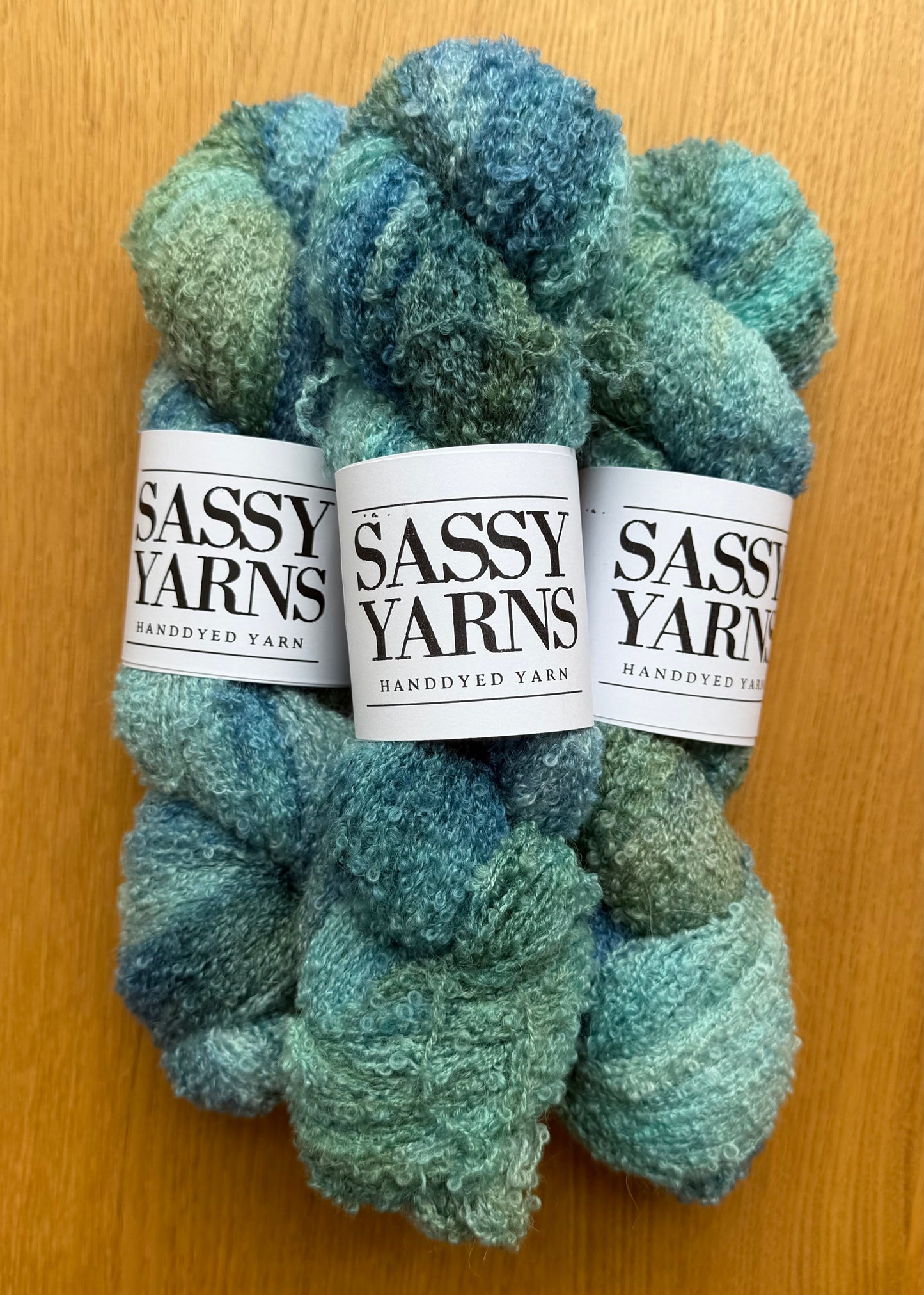 Alpaca Boucle - Ocean