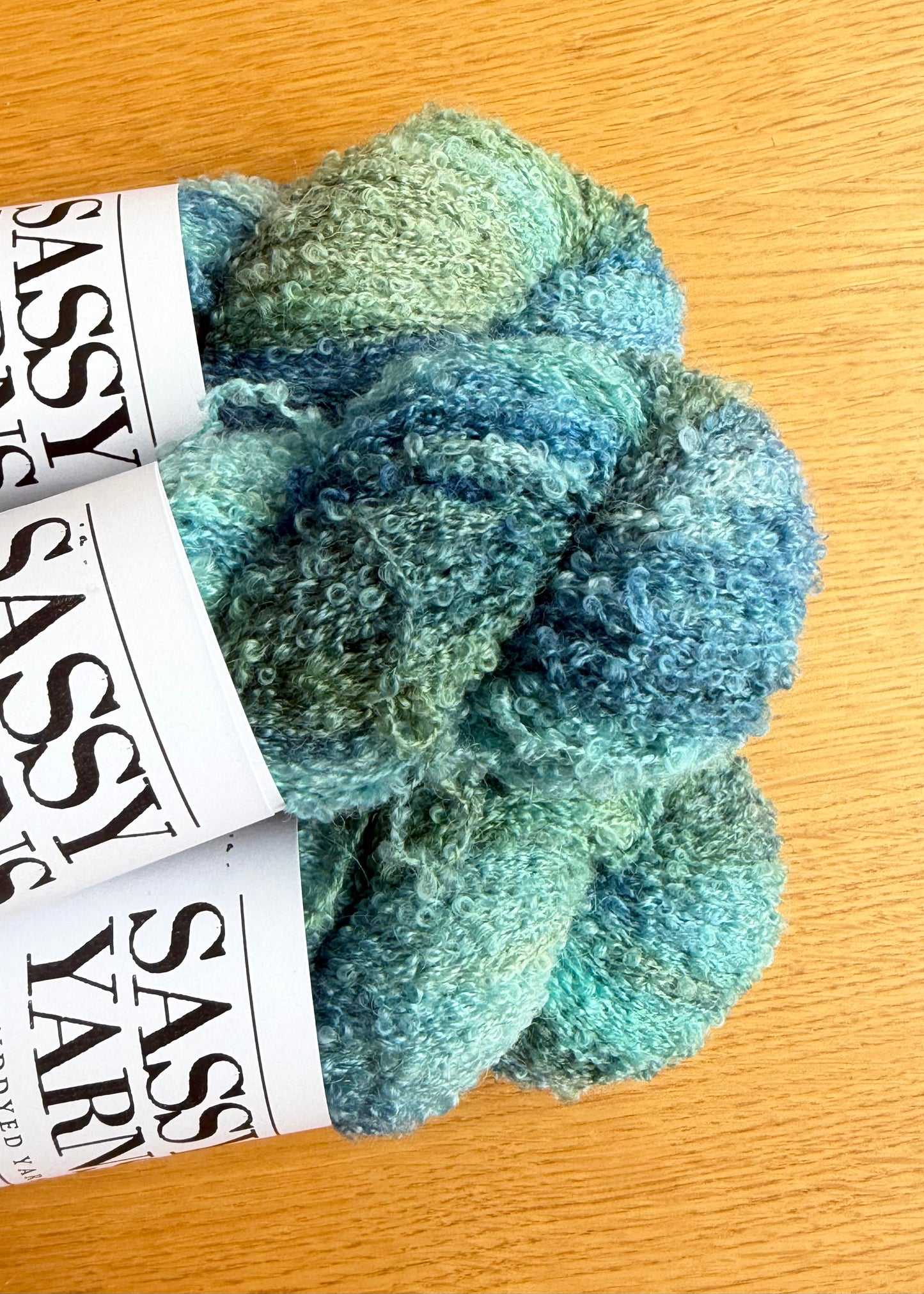 Alpaca Boucle - Ocean