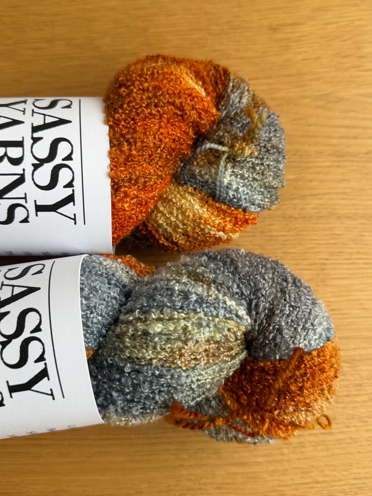 Silk Boucle - Rust