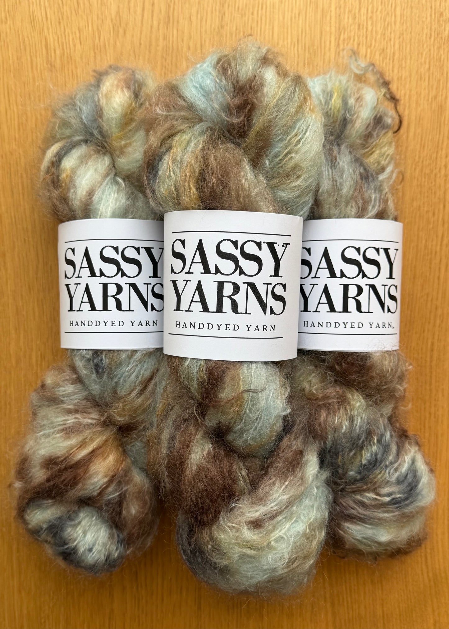 Chunky/fed Mohair - Små Fugle