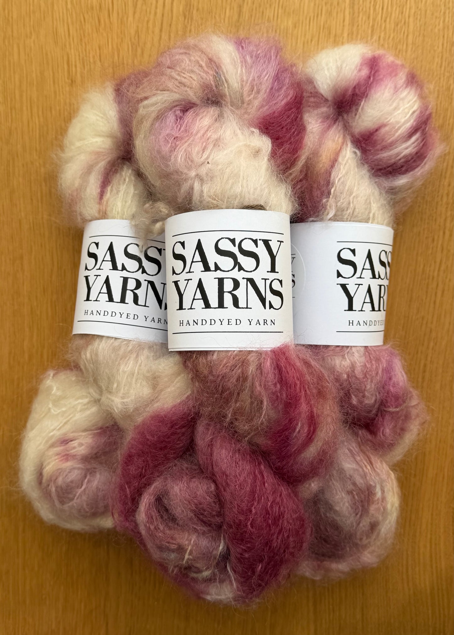 Chunky/fed Mohair - Blush