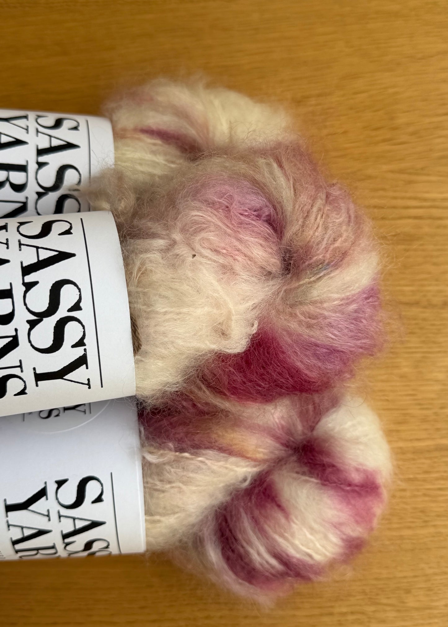 Chunky/fed Mohair - Blush