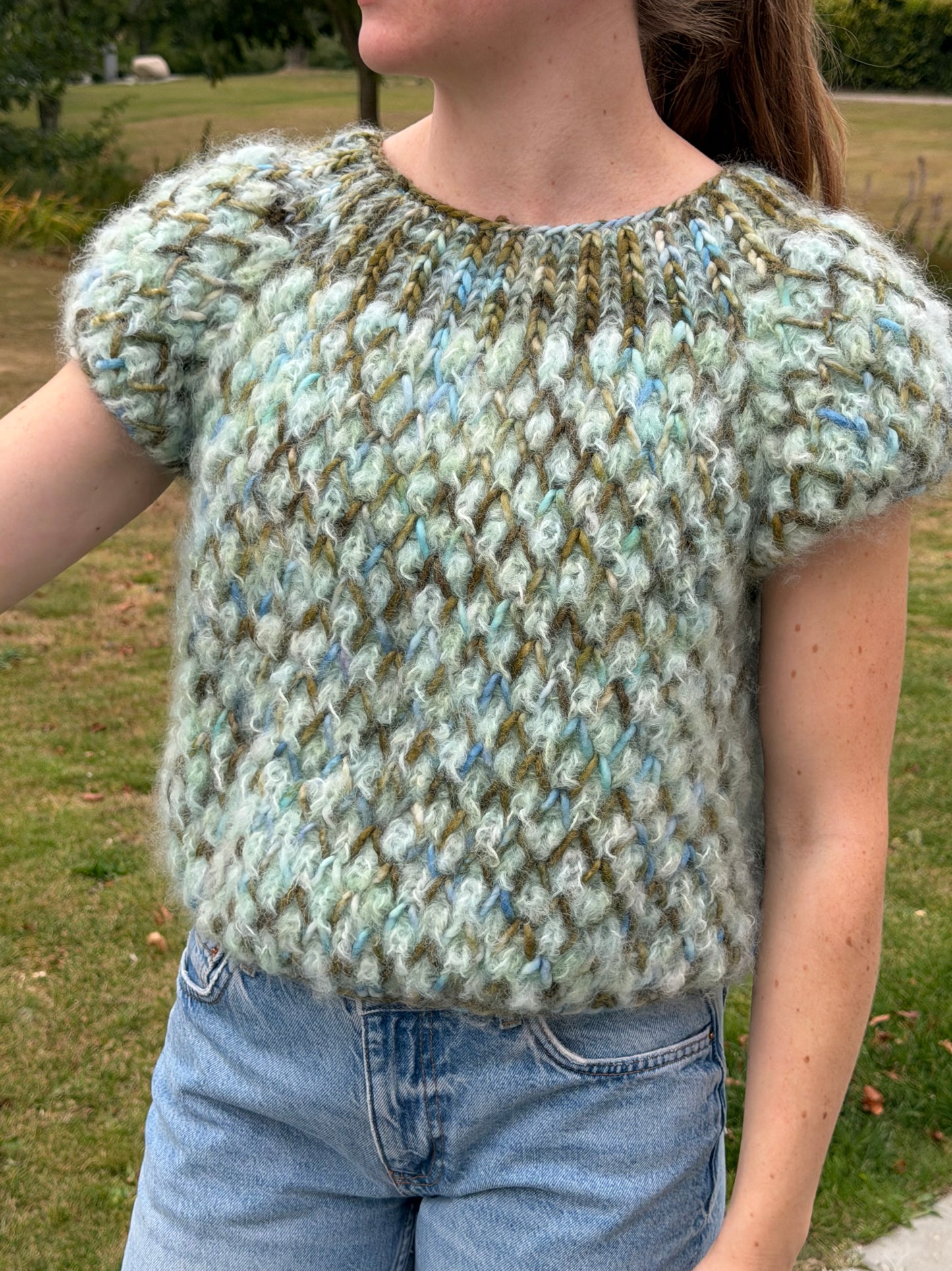 THANK YOUR LUCKY STARS AF PURE KNIT AND PURL