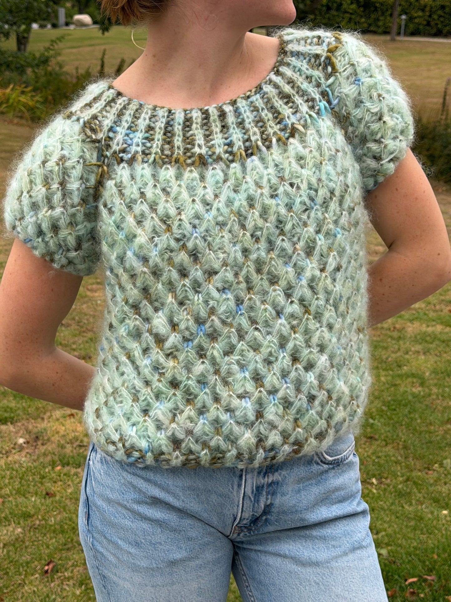 THANK YOUR LUCKY STARS AF PURE KNIT AND PURL