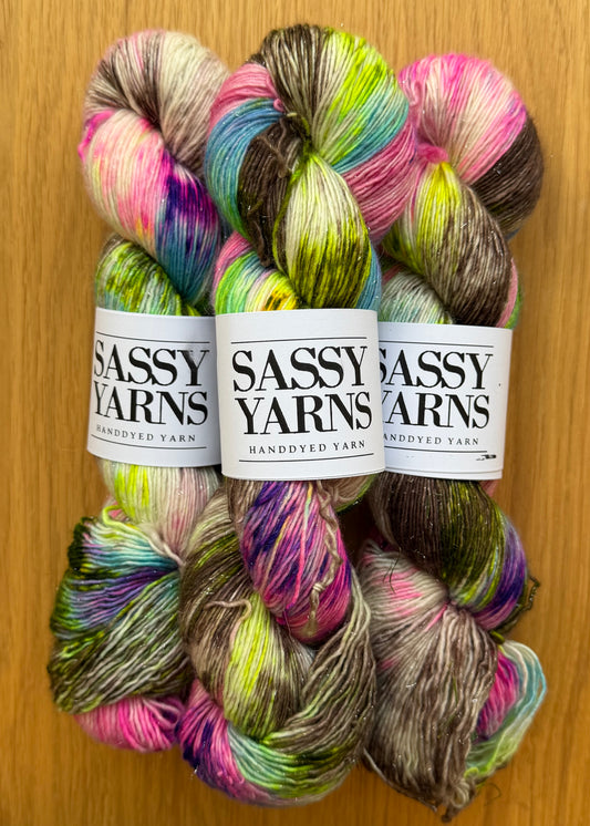 Merino Singles glitter - Ravage