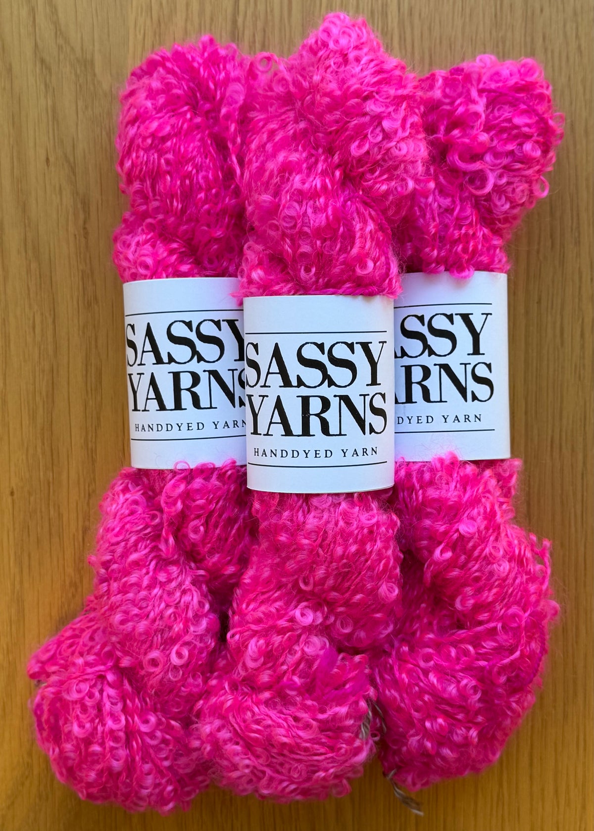 Mohair Loop - Pink
