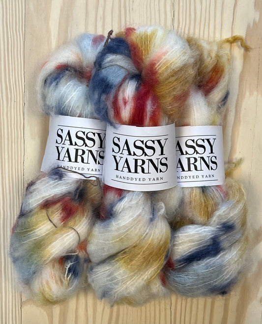 Chunky/fed Mohair - Lego