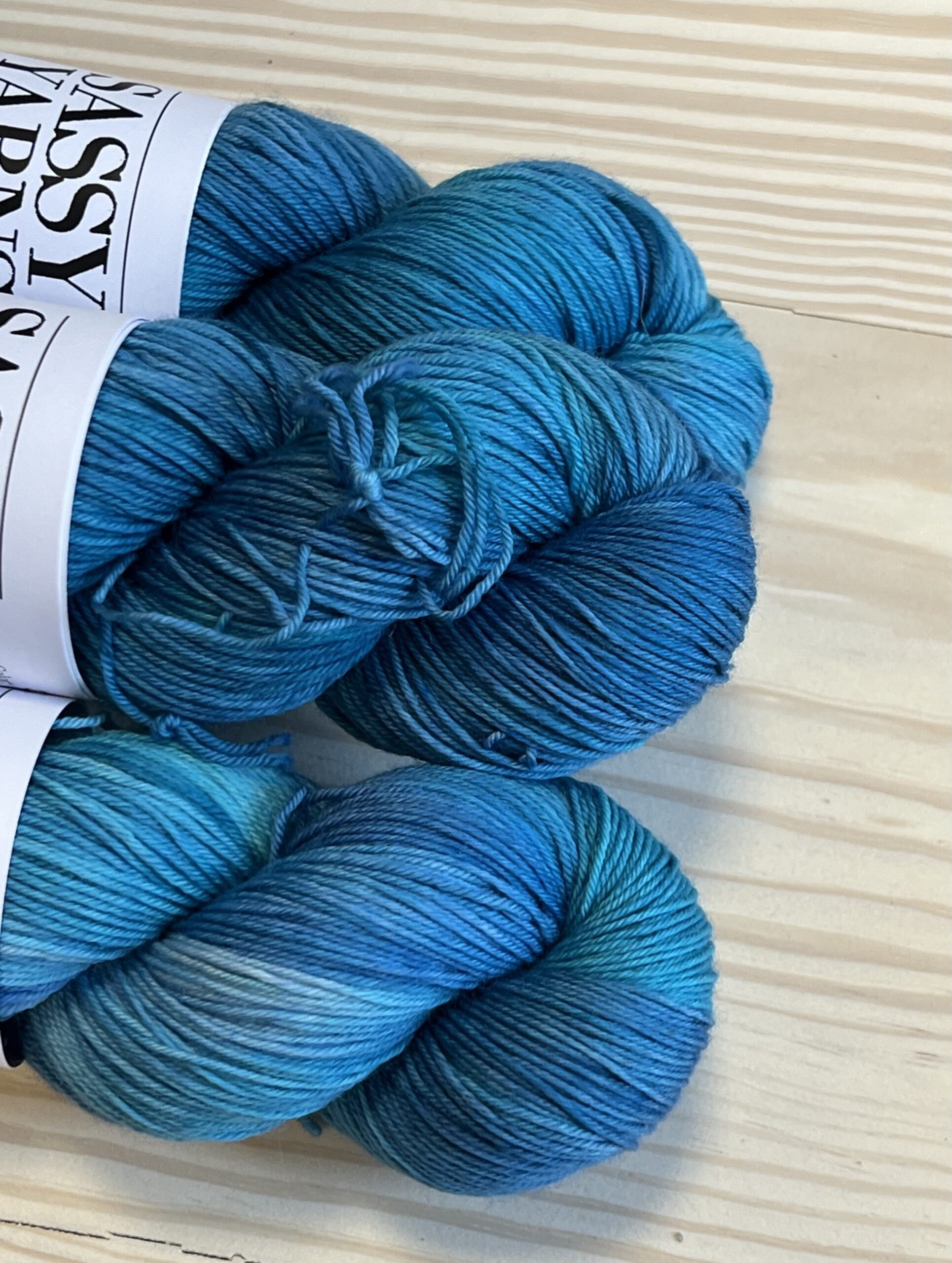 Merino Fingering - Påfugl - View 2