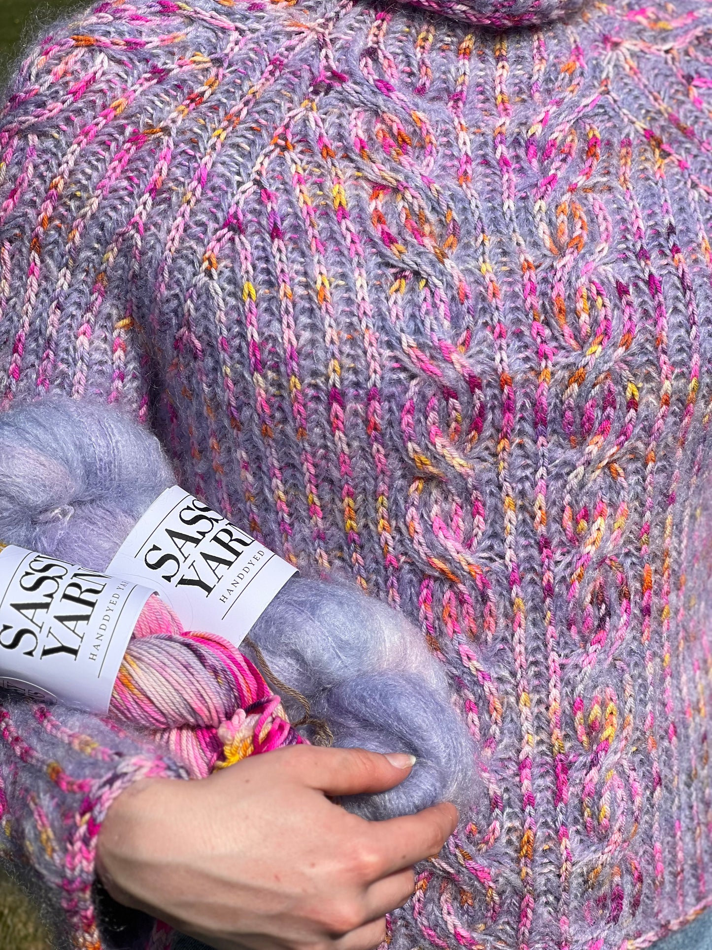 CHANGES SWEATER AF POPKNIT - Flower Power