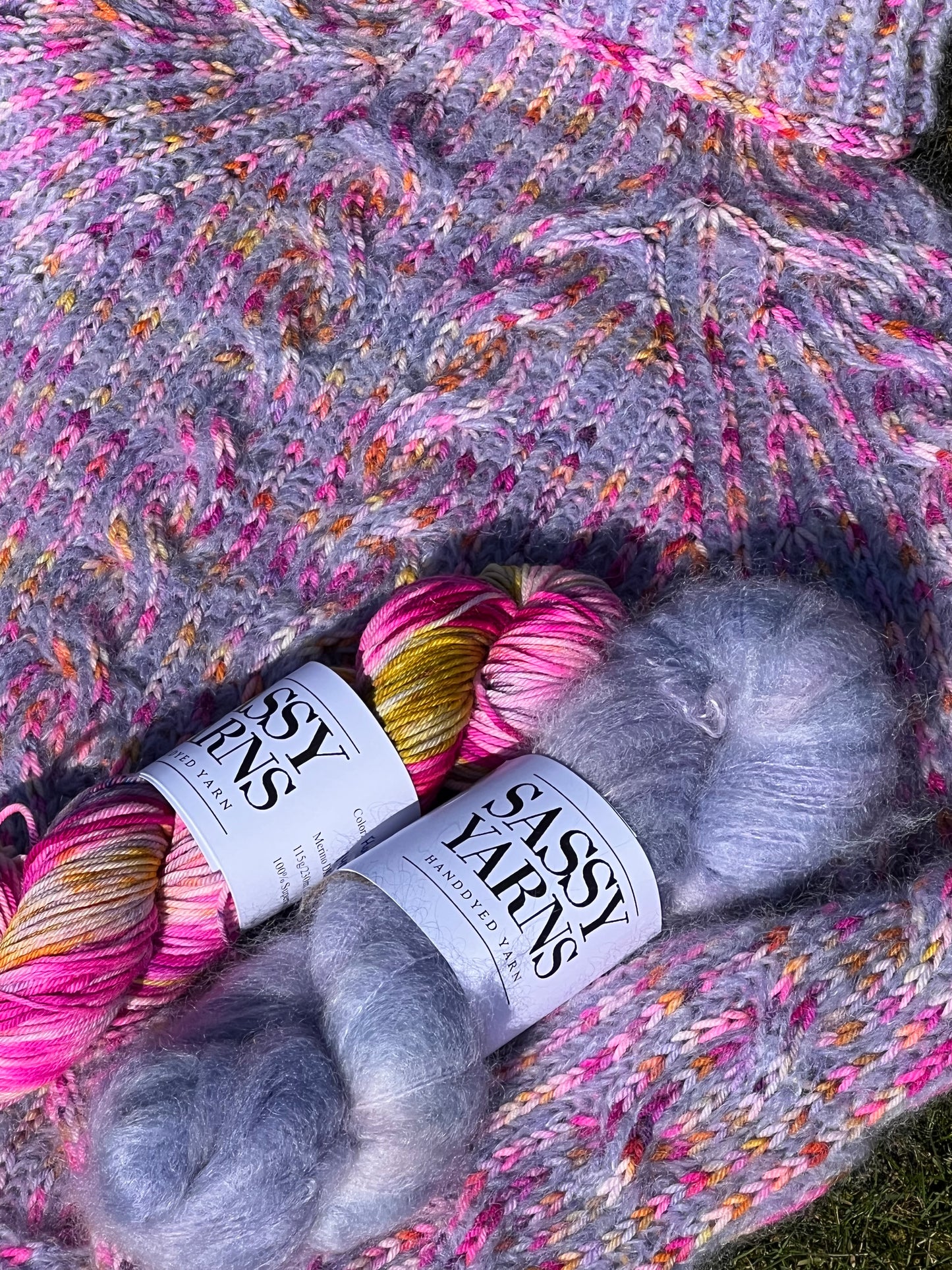 CHANGES SWEATER AF POPKNIT - Flower Power