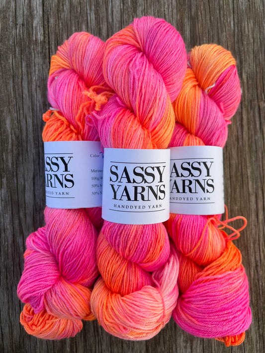 Merino Silk 400 - Tequila Sunrise