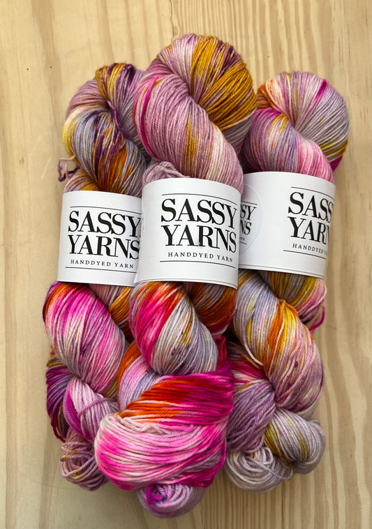 Merino Fingering - Flower Power