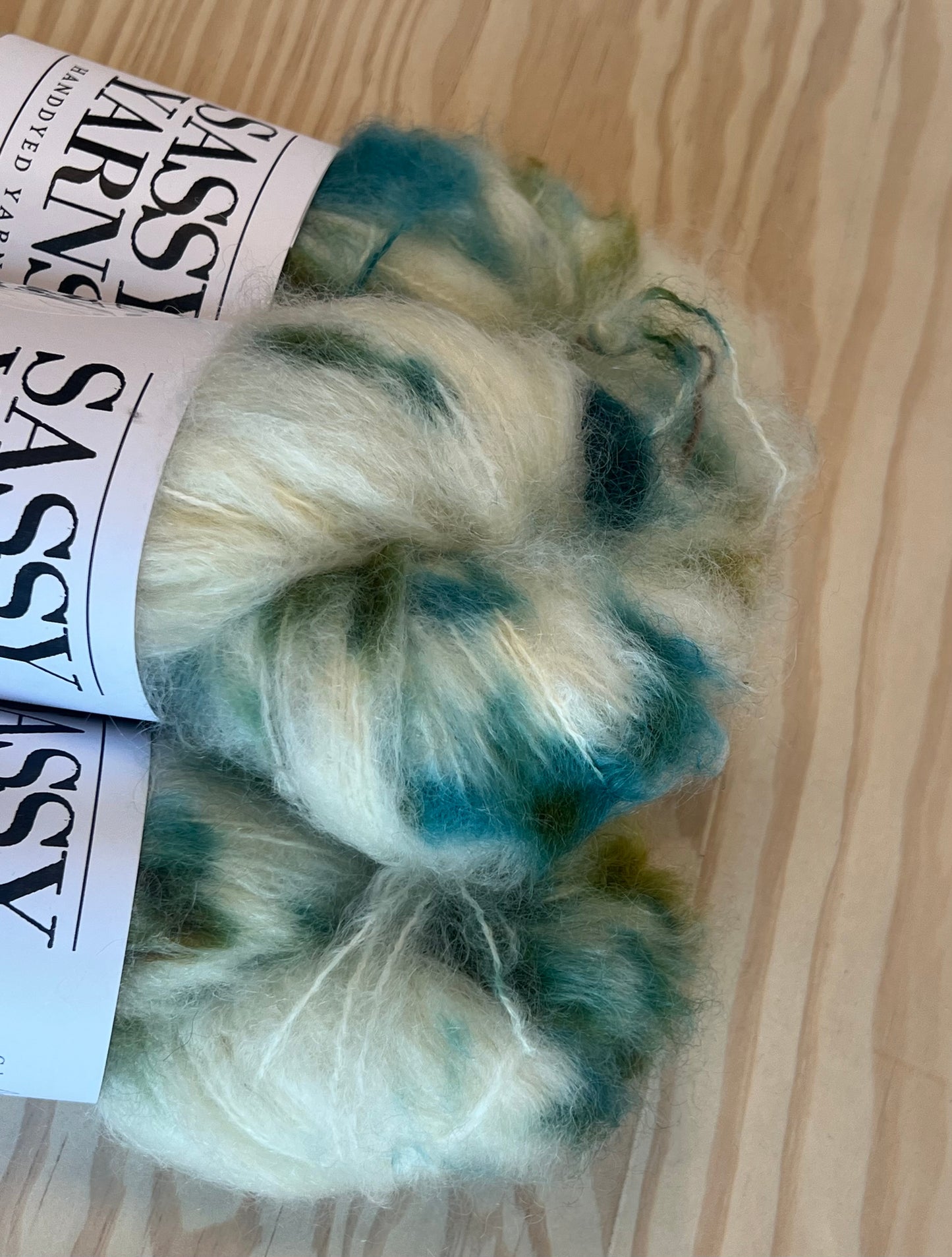 Chunky/fed Mohair - Anemoner