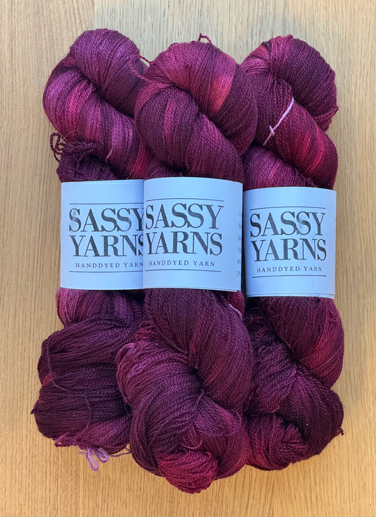 Merino lace 800 - Rødvin