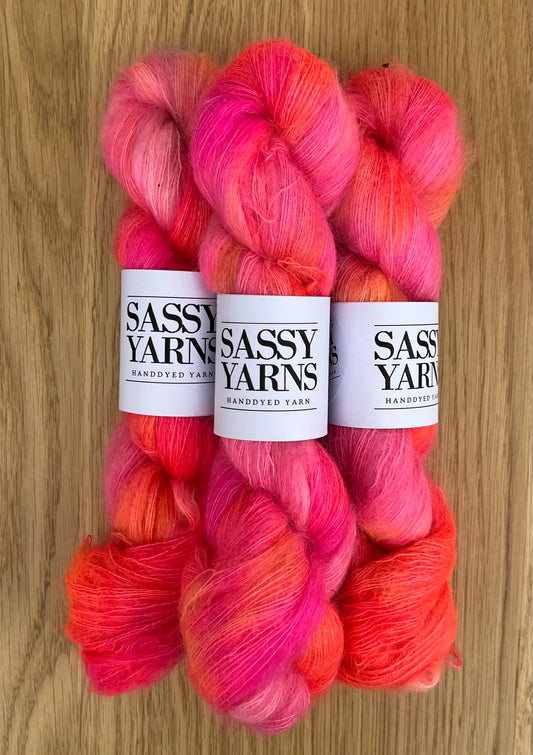 Kid silk mohair - Tequila Sunrise