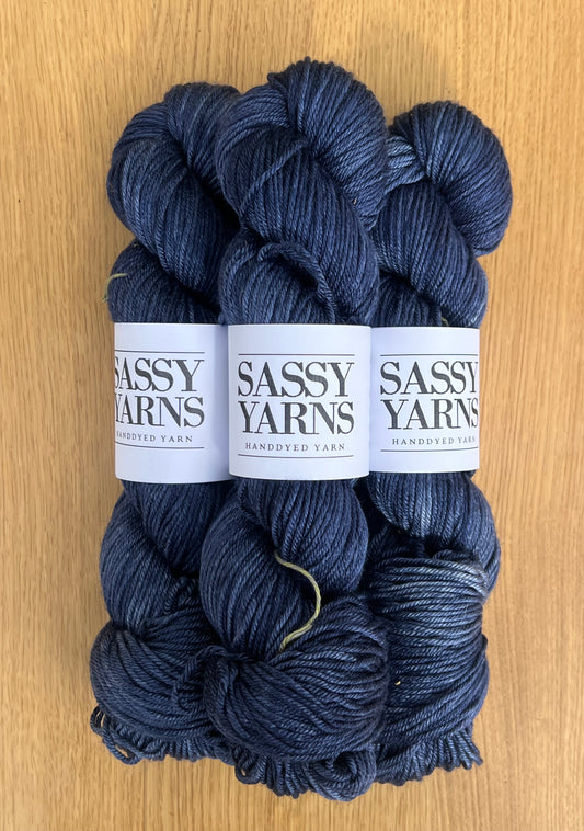 Merino Silk DK - Navy
