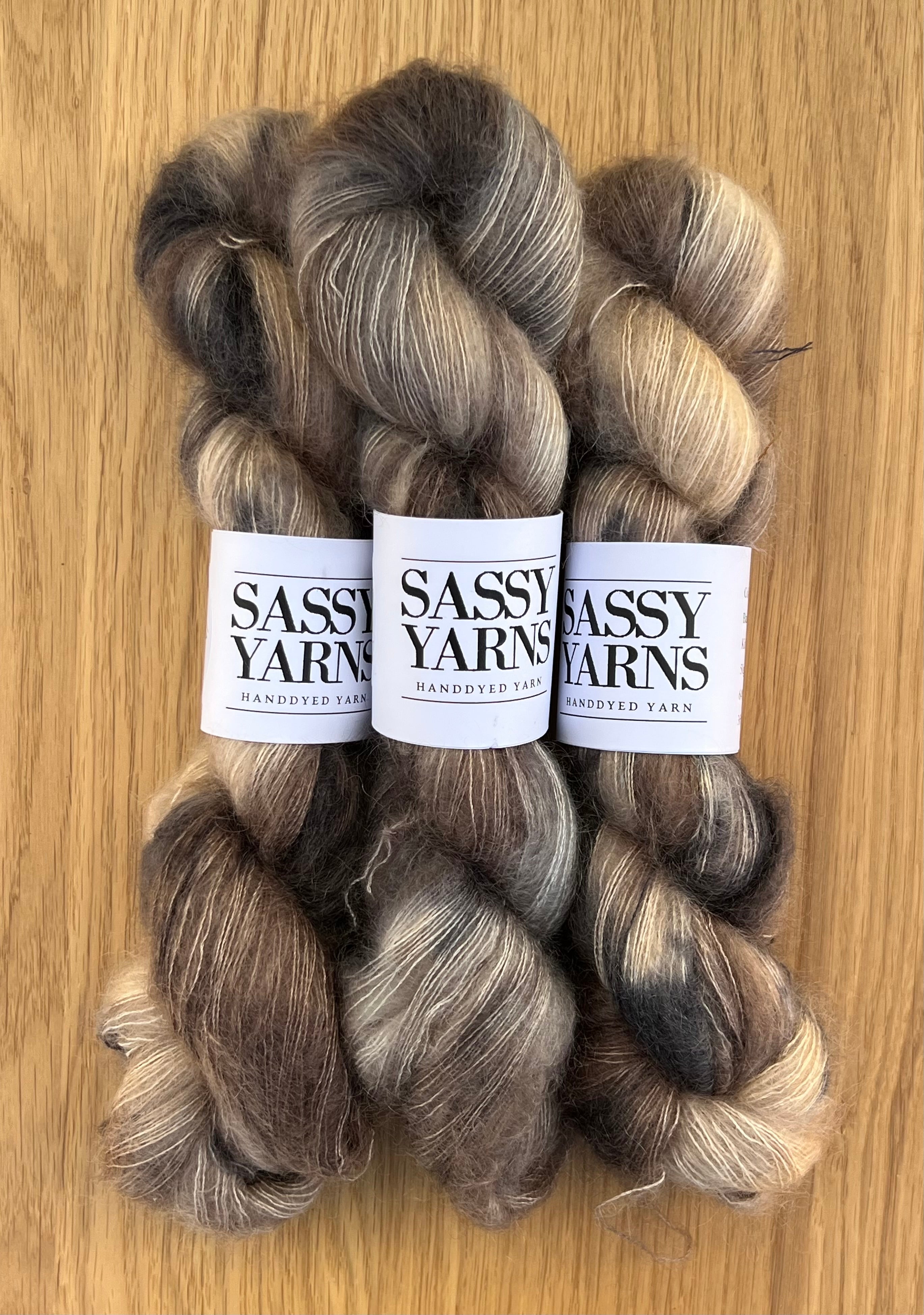 Kid silk mohair - Leopard – Sassy Yarns
