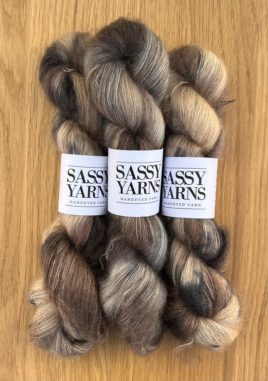 Kid silk mohair - Leopard