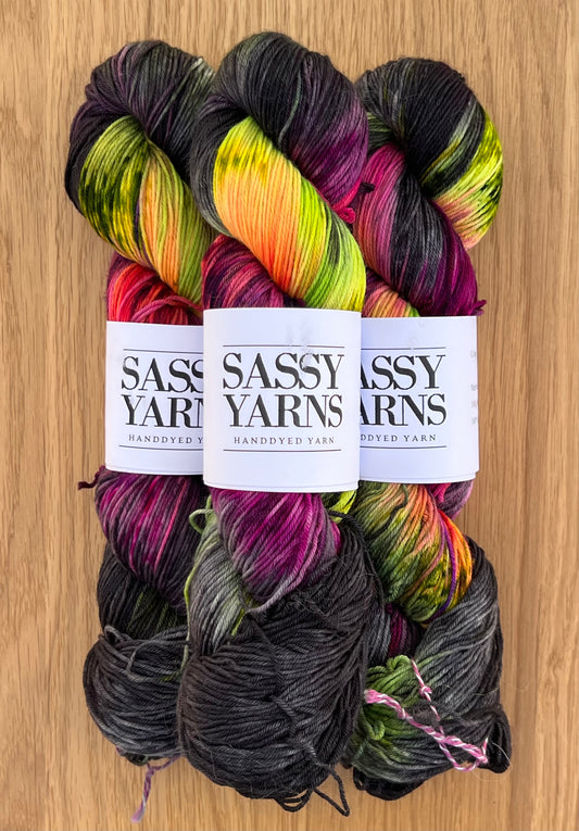 Merino Fingering - Vampyr vingummi
