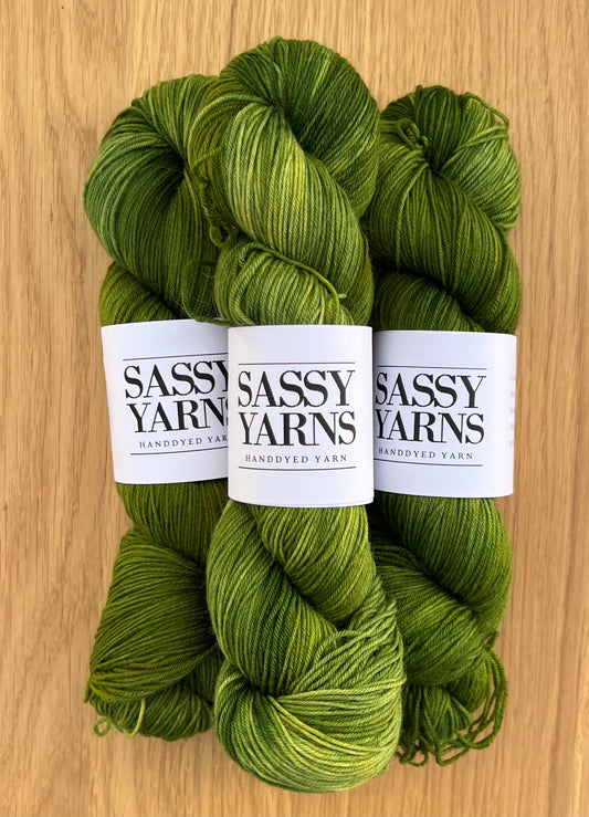 Merino Fingering - Grønne Oliven