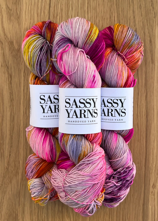 Merino Fingering - Flower Power