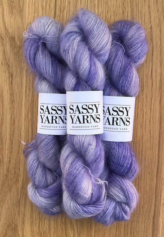 Kid silk mohair - Klokkeblomst