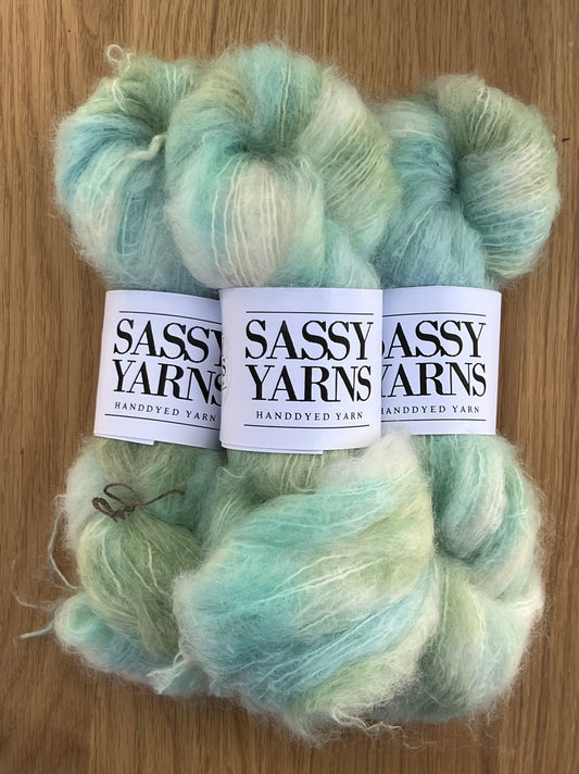 Chunky/fed Mohair - Havbrise