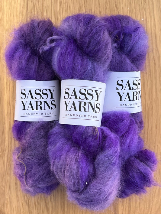 Chunky/fed Mohair - Velvet