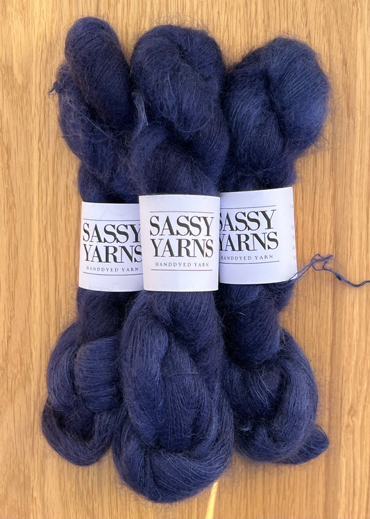 Kid silk mohair - Navy