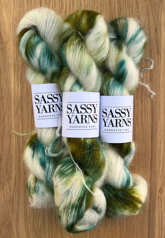 Kid silk mohair - Anemoner