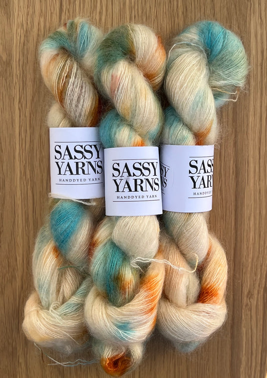 Kid silk mohair - Indianer