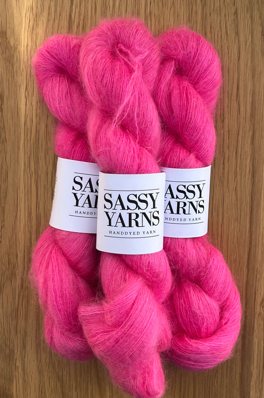 Kid silk mohair - Pink