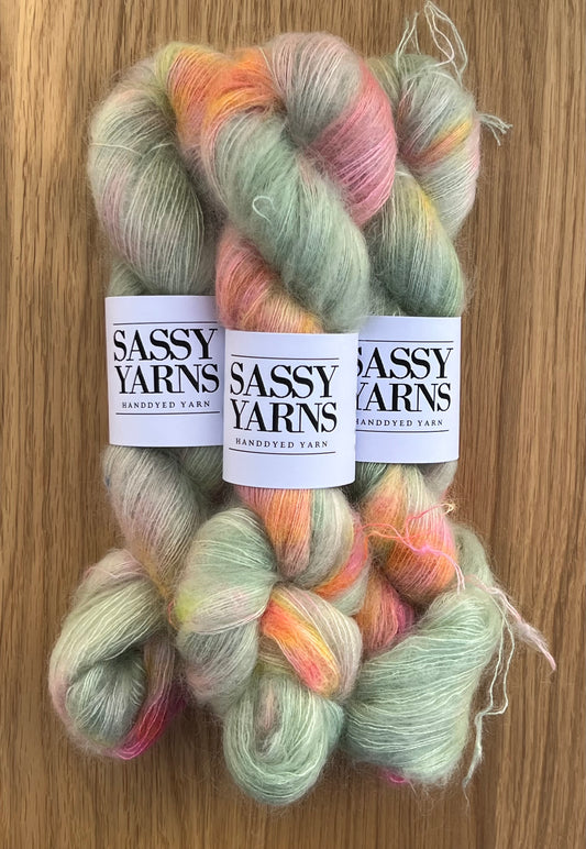 Kid silk mohair - Forår