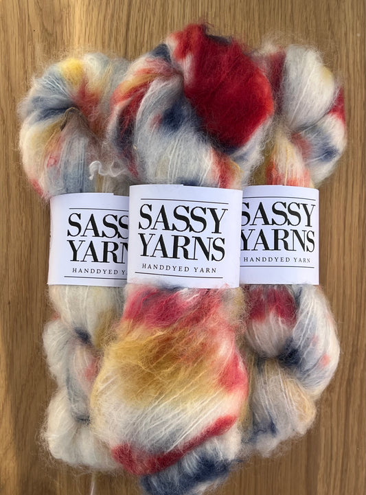 Chunky/fed Mohair - Lego