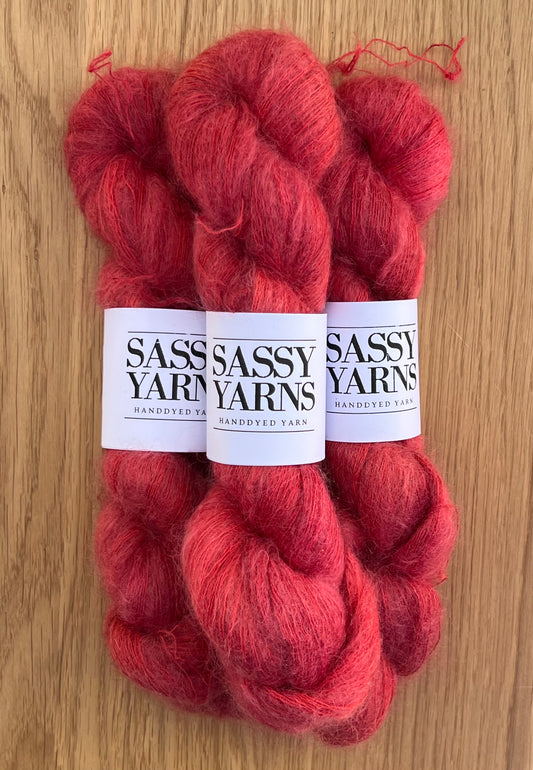Kid silk mohair - Valmue