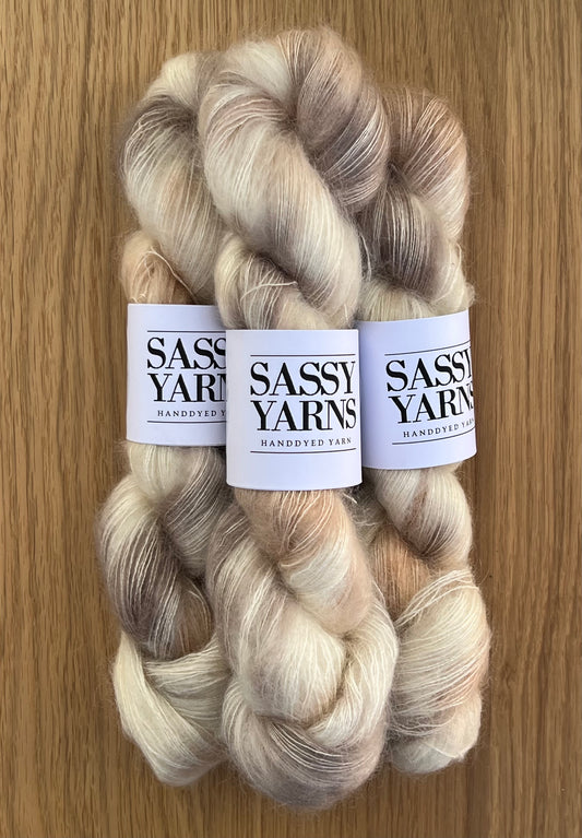 Kid silk mohair - Strandskaller