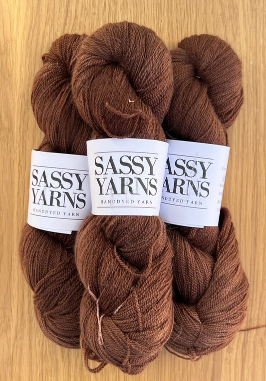 Merino lace 800 - Chokolade