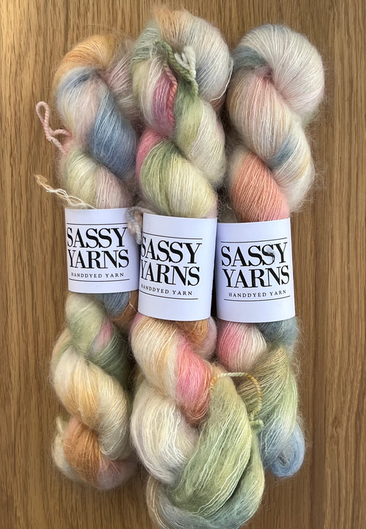 Kid silk mohair - Pasteller
