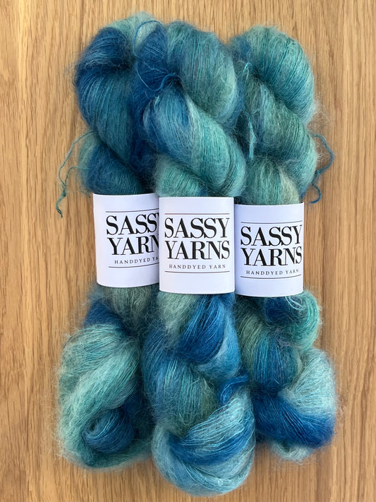 Kid silk mohair - Ocean