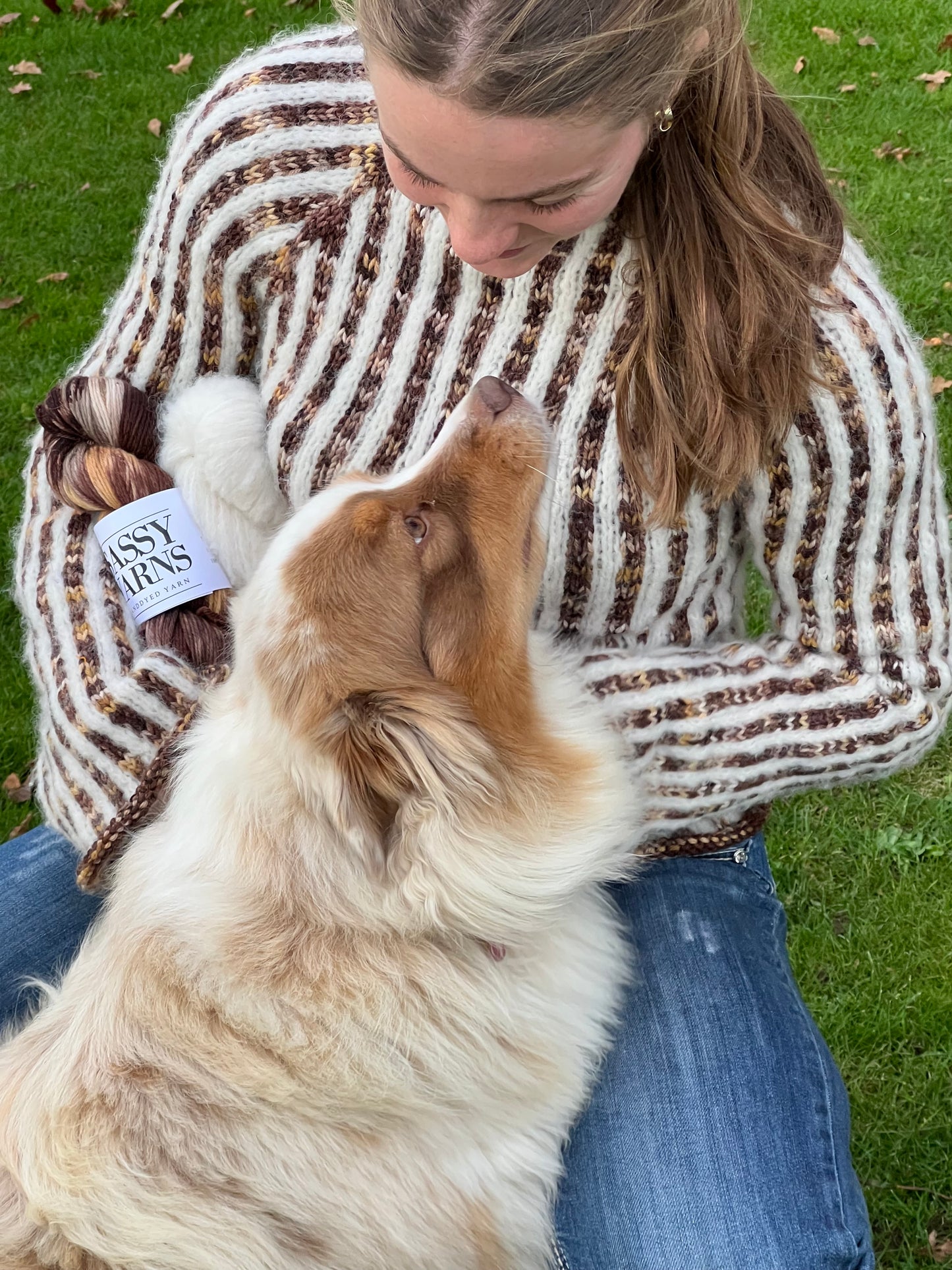 Vertikale striber - Opskrift ‭af‬ ‭Gitte Bindesbøl Larsen‬