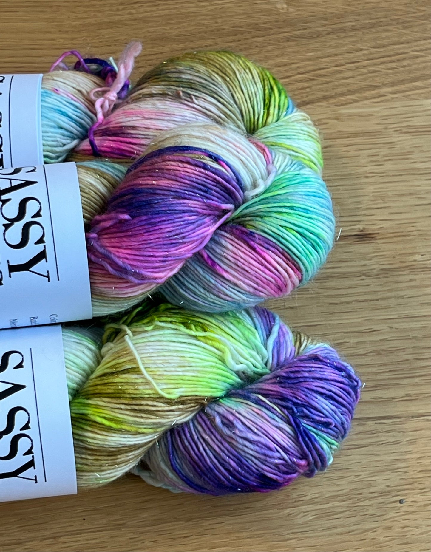 Merino Singles glitter - Fantasi