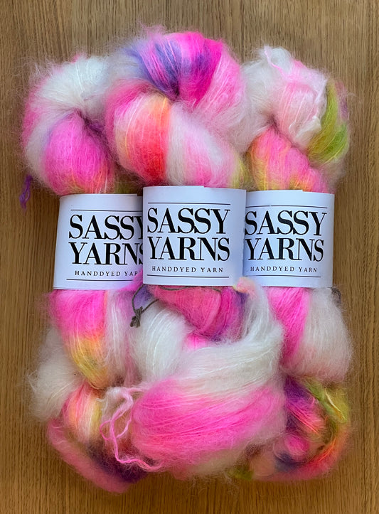 Chunky/fed Mohair - Disko