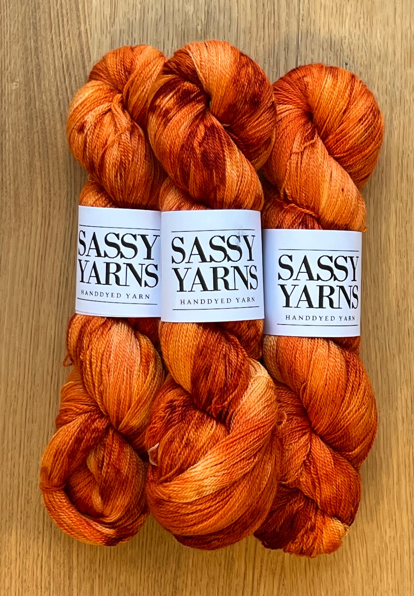 Merino lace 800 - Orange Ild