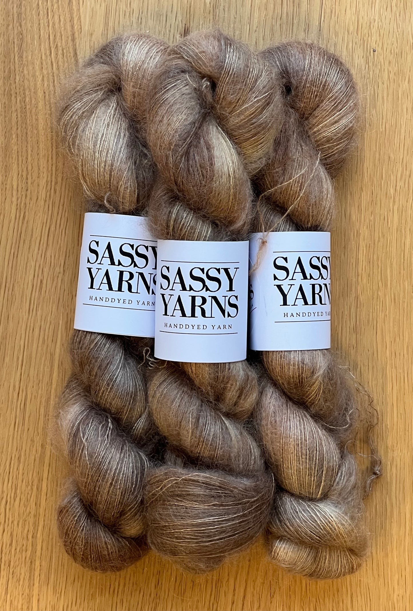 Kid silk mohair - Karamel